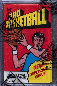1976-77 Topps Basketball Unopened Wax Pack – BBCE Certified